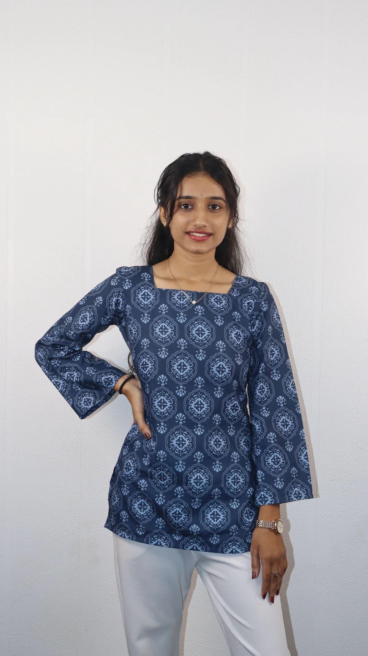 Amairaa Square Neck Short Kurti
